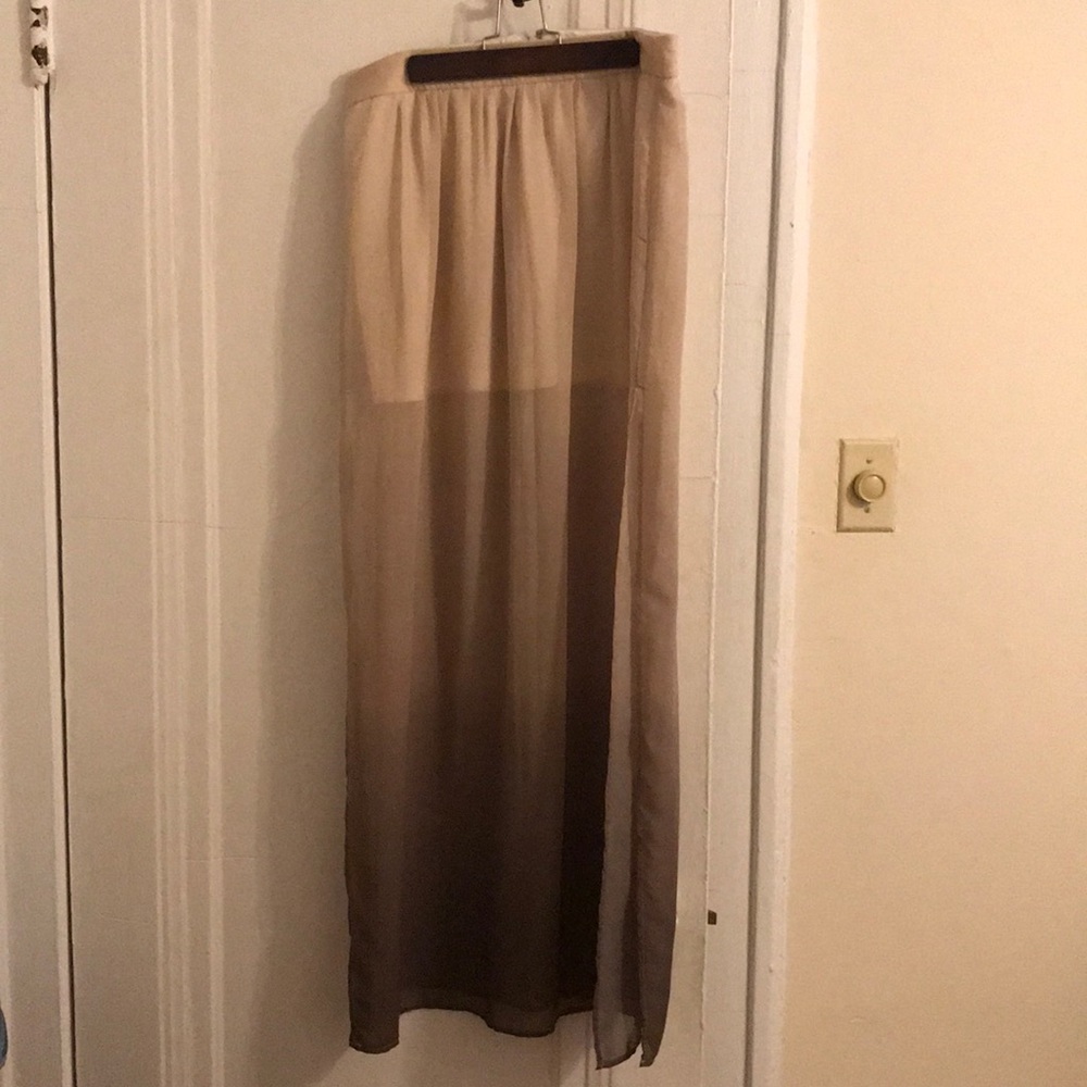 Ombre skirt